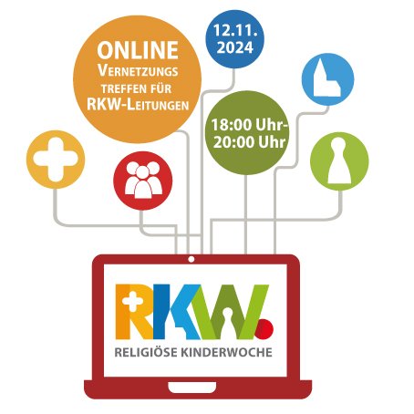 Online-Vernetzungstreffen für RKW-Leitungen - Austausch, Tipps und Fragen zur Religiösen Kinderwoche